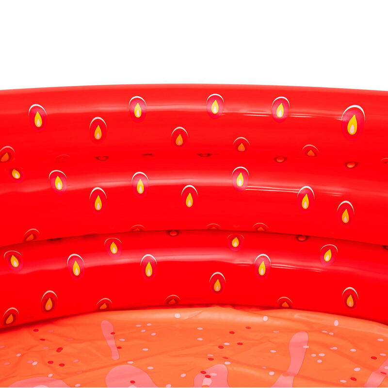 Bestway piscine pour enfants Strawberry 160 x 38 cm rouge/vert