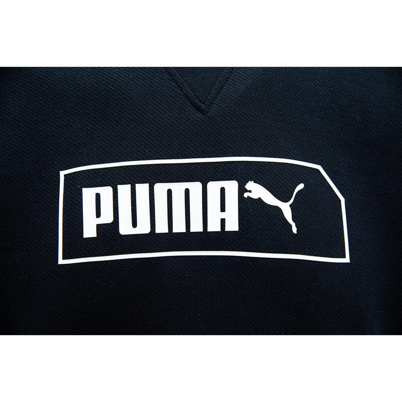 Pulóver Puma Nu-tility Hoody, Fekete, Férfiak