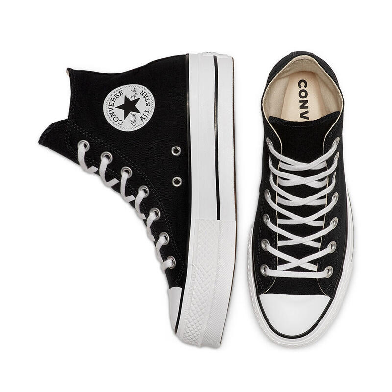 Chuck taylor all star lift hi, Black/white/white