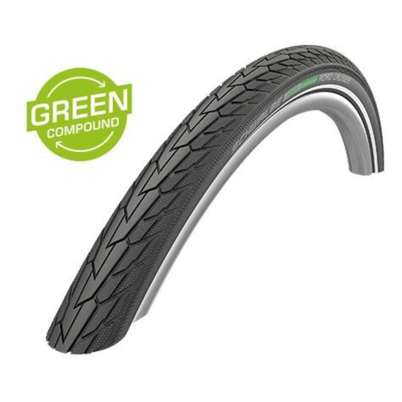 Pneu de Vélo - Schwalbe - Road Cruiser K-Guard - 28 pouces x 1,40 - Noir