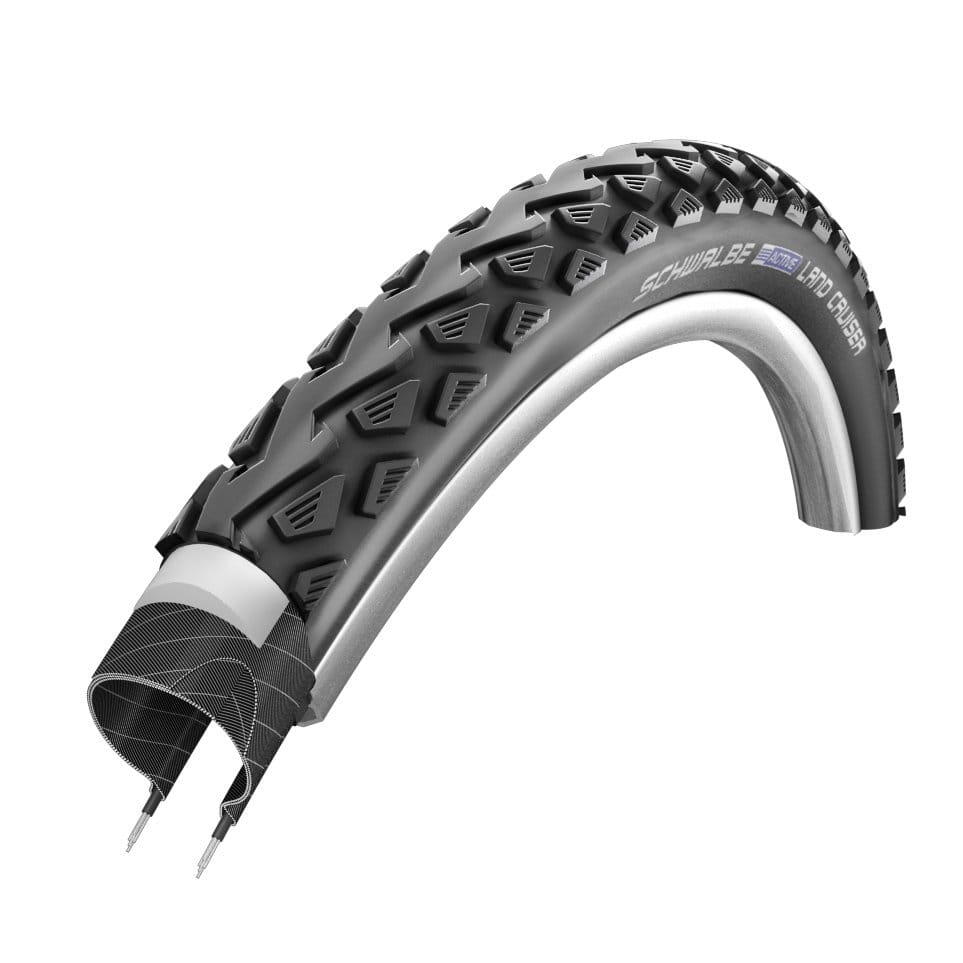 SCHWALBE Schwalbe LAND CRUISER PLUS 28 x 1.40 700 x 35C Black Reflex Tyre