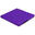 Colchoneta de Gimnasia INDIGO 100* 100 * 0,8 cm Violeta