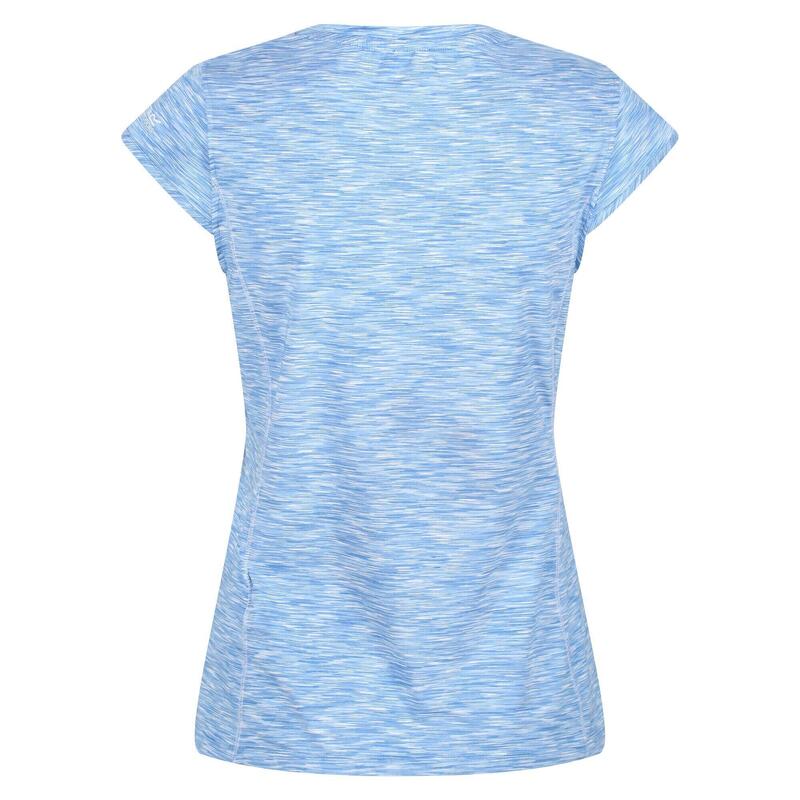 Tshirt HYPERDIMENSION Femme (Bleu clair)