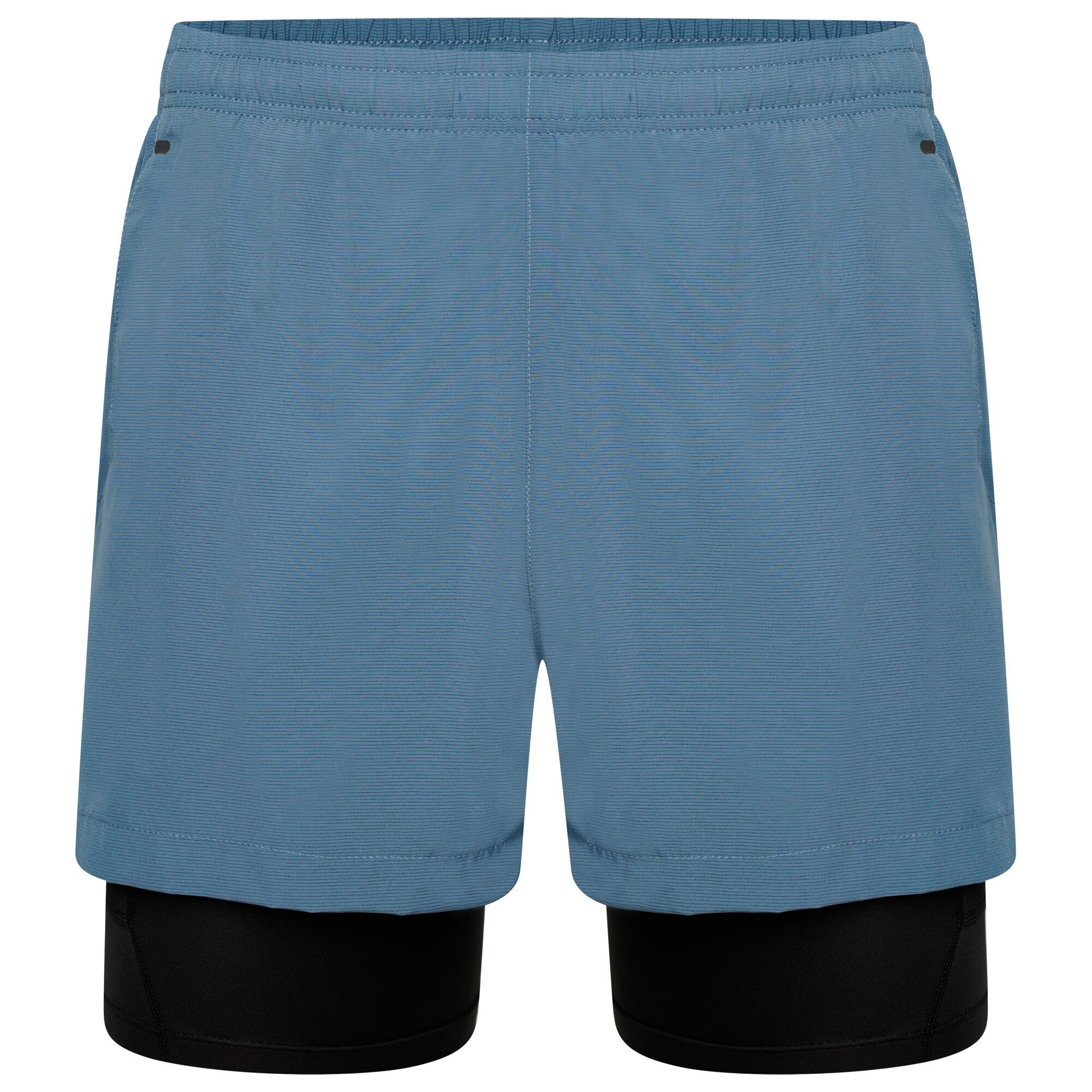 Men's RECREATE shorts (Cornflower)