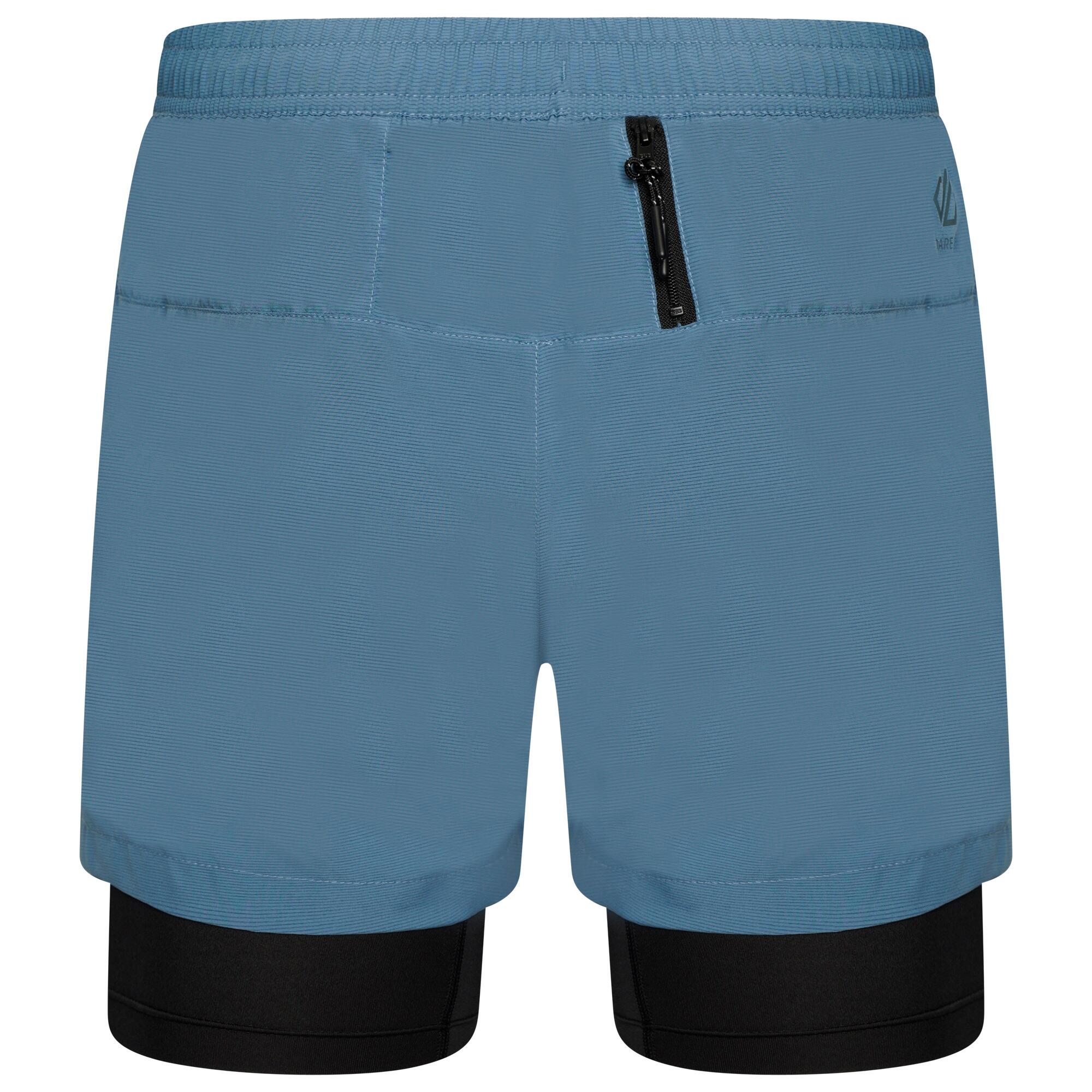 Mens Recreate II 2 in 1 Shorts (Stellar Blue) 2/5