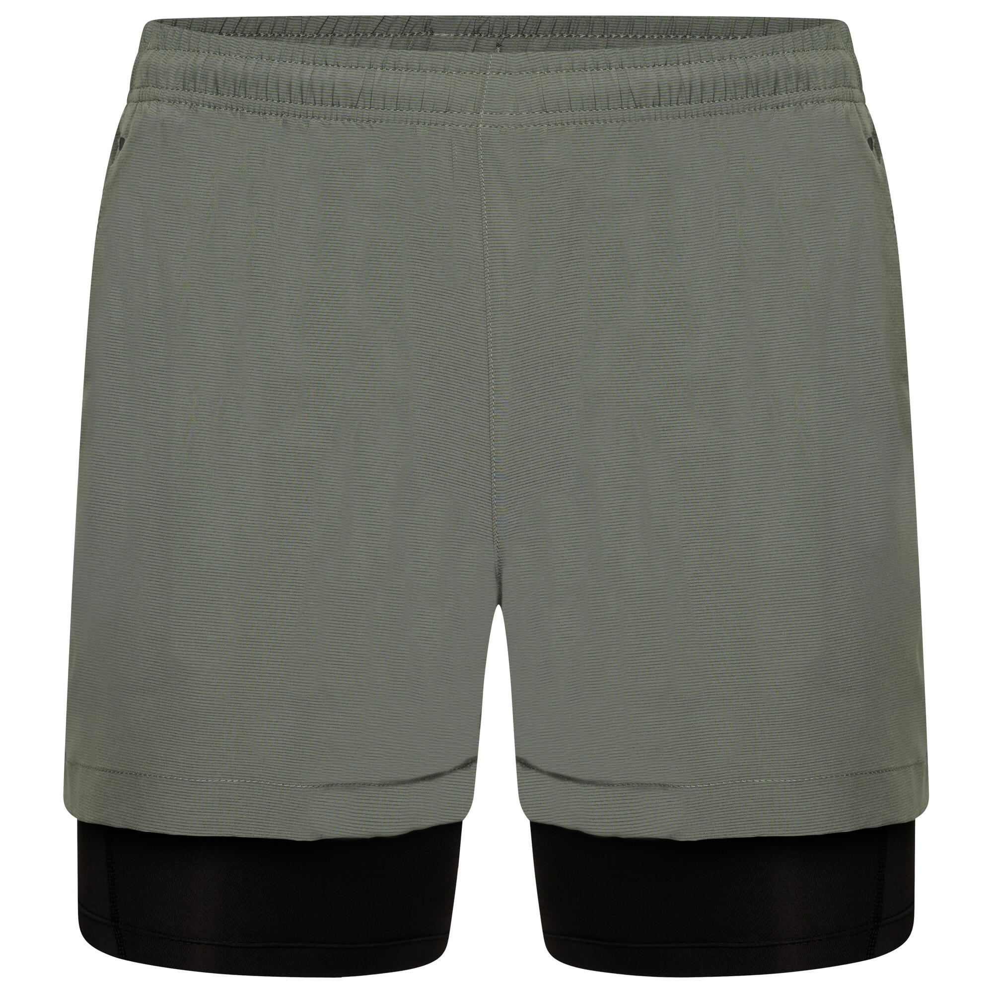 Mens Recreate II 2 in 1 Shorts (Agave Green) 1/5