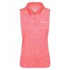 Dames Tima II Mouwloos Poloshirt (Neon Peach)