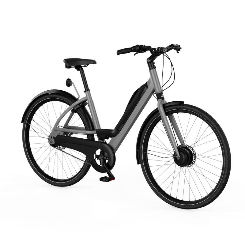 Vélo électrique sportive, leger, faible entretien, cadre bas, 5-vitesse, 80km