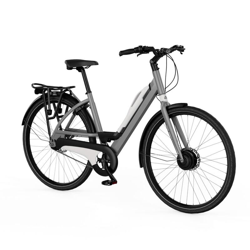 Vélo électrique leger, faible entretien, complet, cadre bas, 5-vitesse, 125km