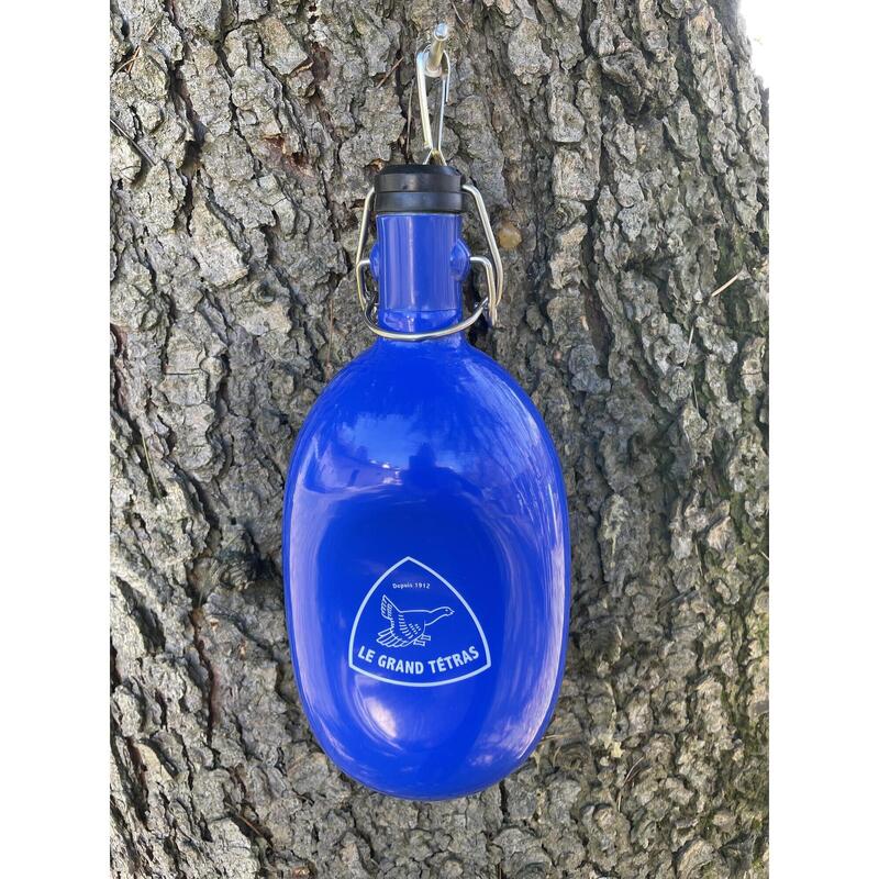 La Gourde Française Concave 1 litre - Bleue