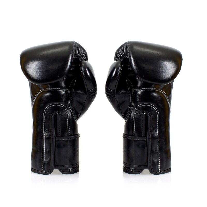 Gants de boxe en microfibre Fairtex - Noir