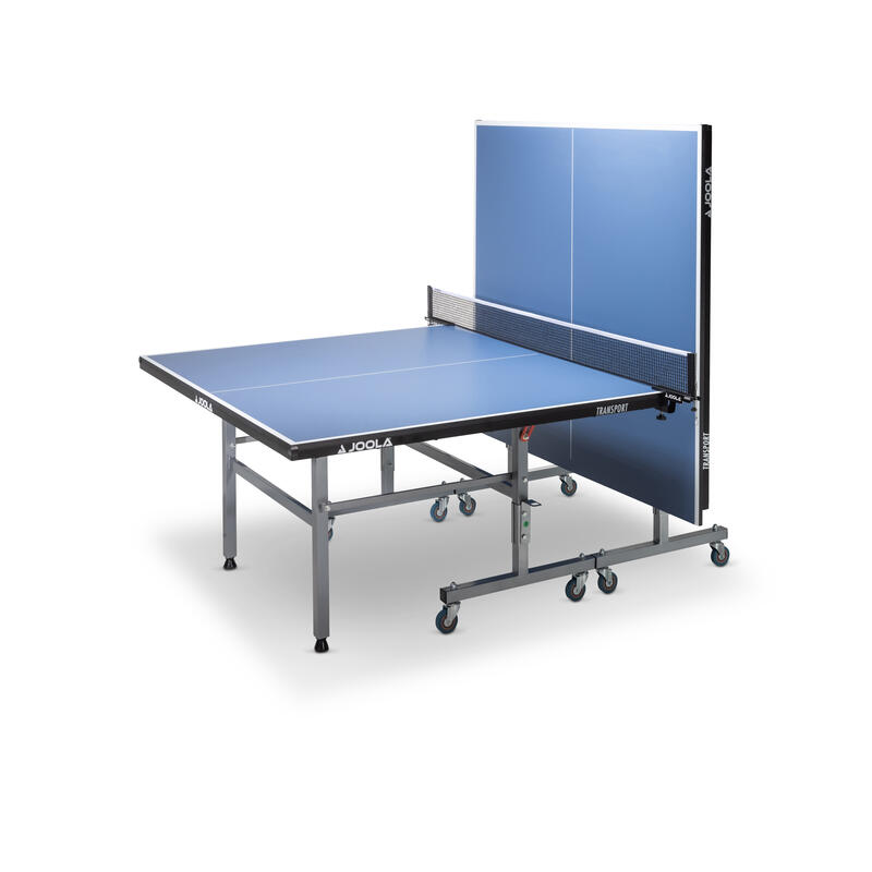 Mesa de Ping Pong com rodas Interior Azul JOOLA