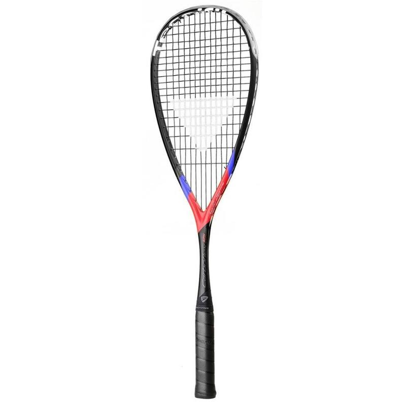 Carboflex 125 X-Speed Volwassenen Squashracket - Zwart