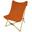 Liegestuhl Tofte aus Bambus und Baumwolle - XXL Schmetterling Stuhl klappbar