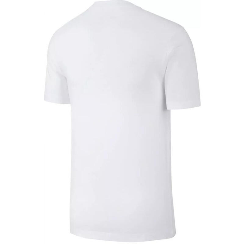 Maglia a Maniche Corte Uomo Nike 100 Bianco