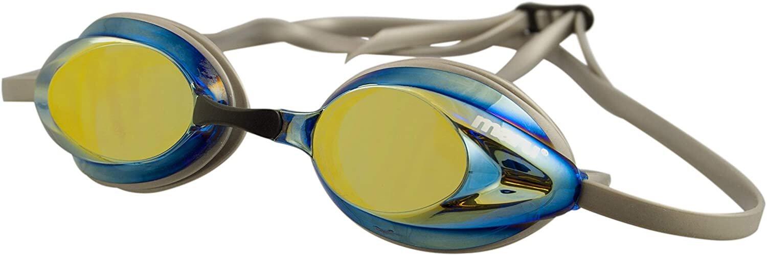 Maru Pulse Mirror Anti Fog Goggles - Blue/ Silver 2/2