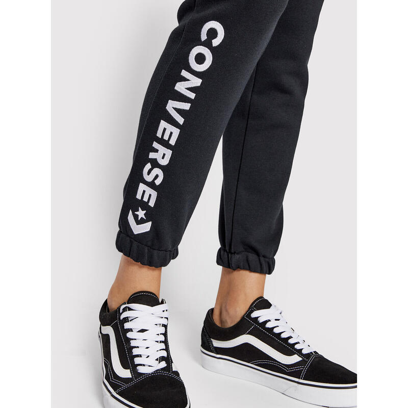Pantalones Converse Icon Play, Negro, Mujer