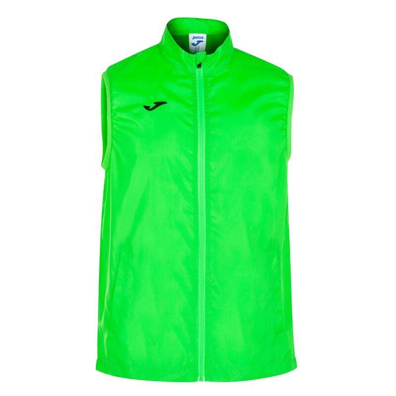 Chaleco Running Hombre Joma Elite VII Verde Flúor