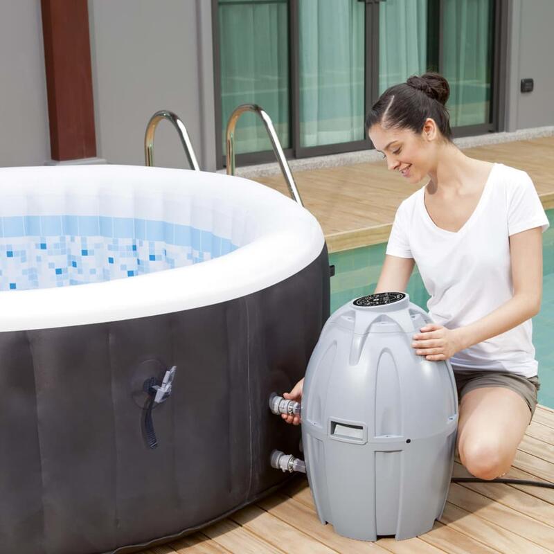 Lay-Z-Spa Banheira de hidromassagem insuflável Miami Air Jet Bestway