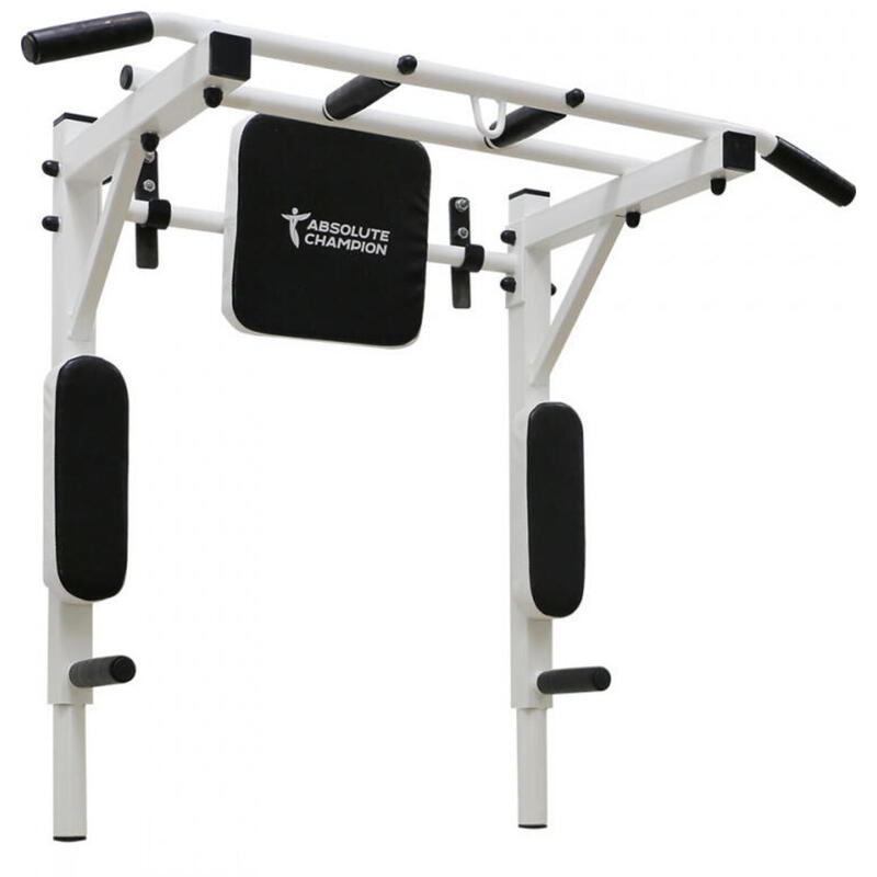 Multifunktional Klimmzugstange 3 in 1 Power Schwarz Pull Up Bar und Dip Station