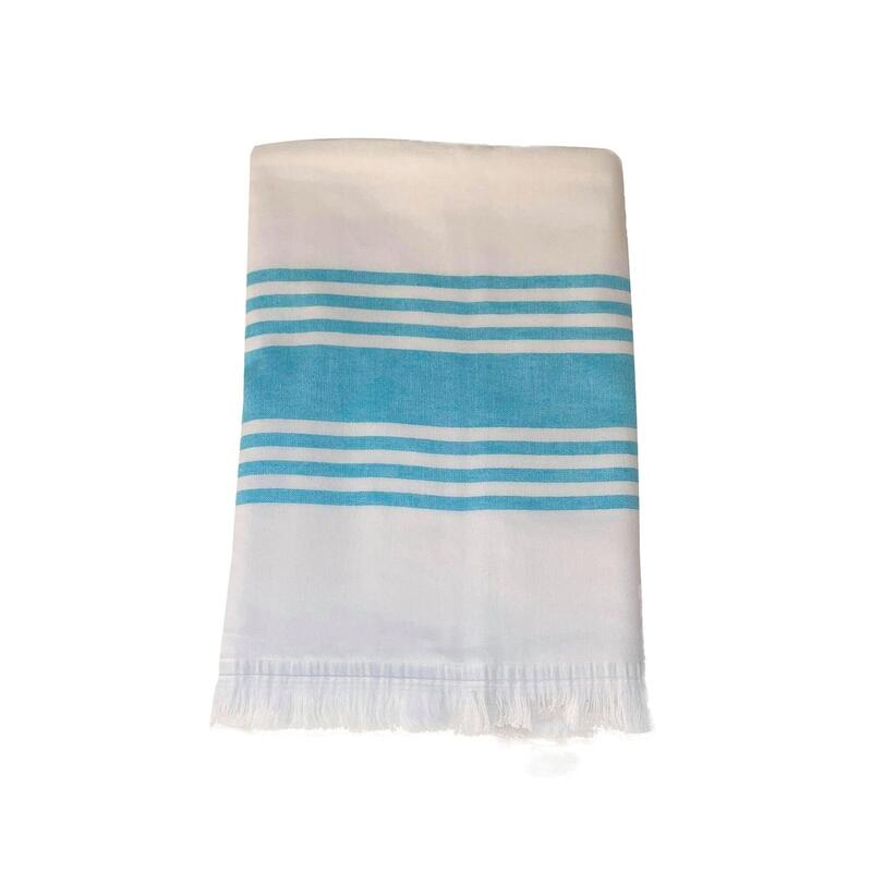 Karabuk Turquoise 90x160 400g/m² badstof gevoerde Fouta