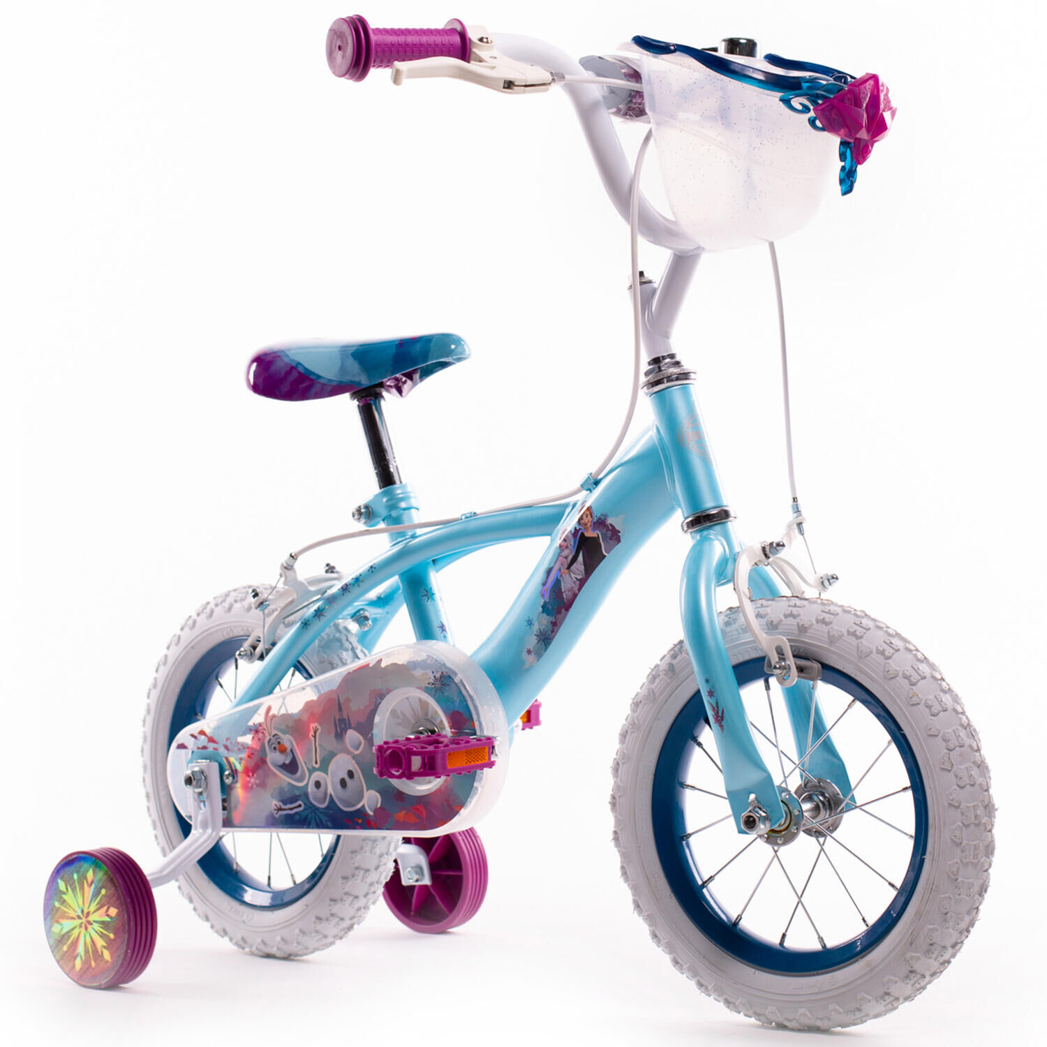 HUFFY Huffy Disney Frozen Girls Bike - 12 Inch Wheel 3 - 5 Year Old + Stabilisers