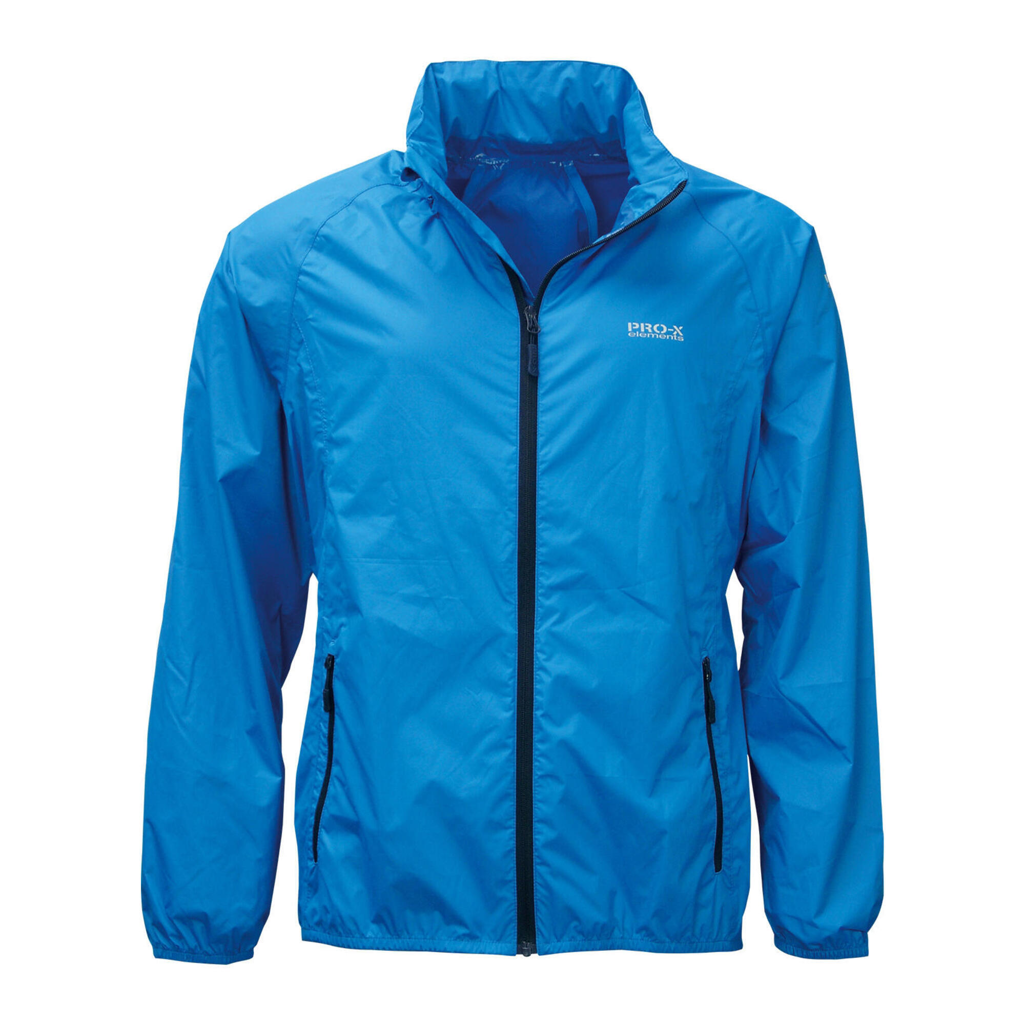 Men's PACKable cycling jacket blue