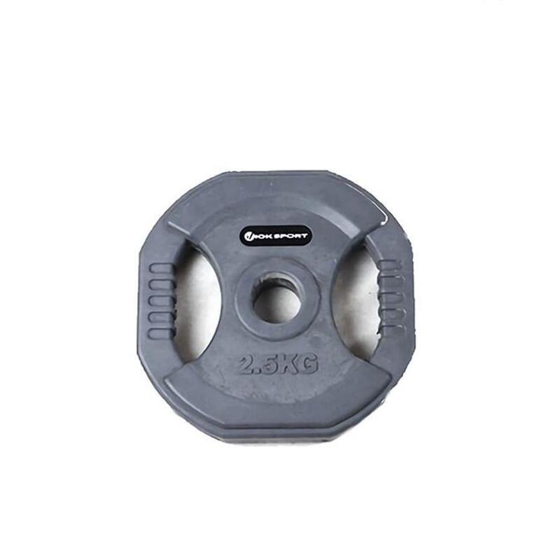 Newton Fitness 30 mm Discos de Pesa Caucho 5 kg - Helisports