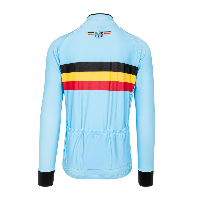 Maillot Cycliste - Bleu - Unisexe - Officiel Equipe Belgique Tempest (2022)