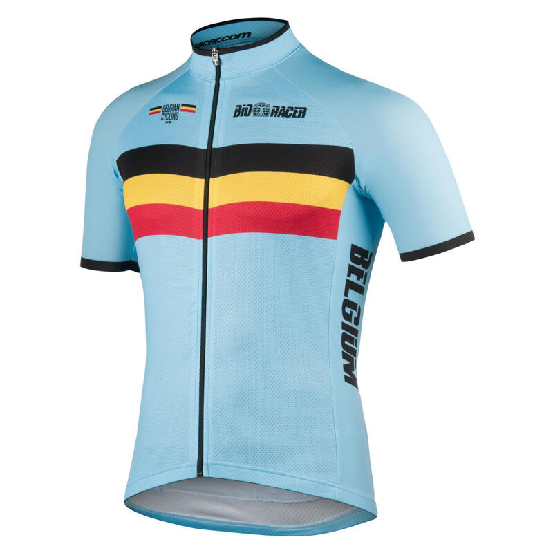 Bioracer Official Team Belgium (2022) - Maillot Ciclismo - Azul
