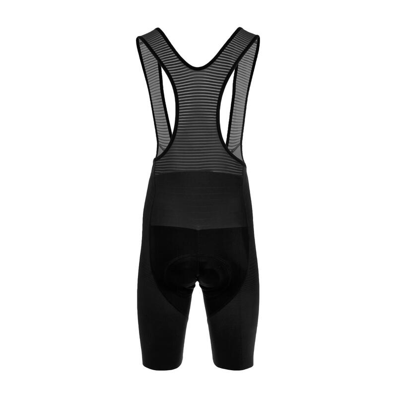 Culotte Ciclismo Hombre Corto Con Tirantes - Negro - Epic