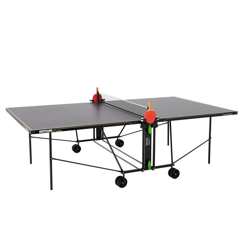 Kettler K1 Table de tennis de table - Pliable - Extérieur - Table de ping-pong