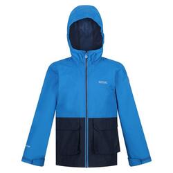 Veste imperméable HYWELL Enfant (Bleu vif / Bleu marine)