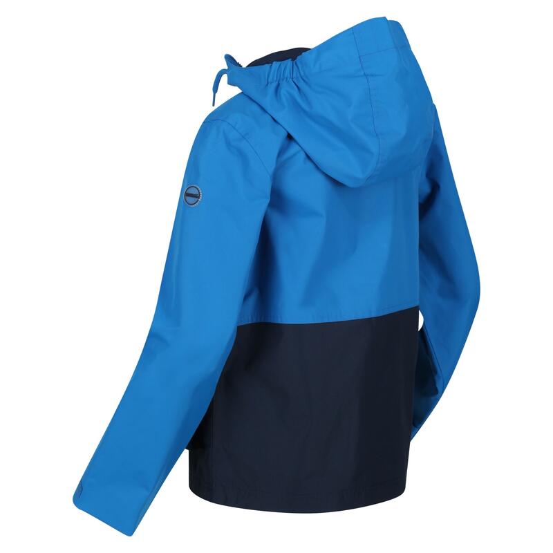 Chaqueta Impermeable Hywell para Niños/Niñas Azul Imperial, Marino