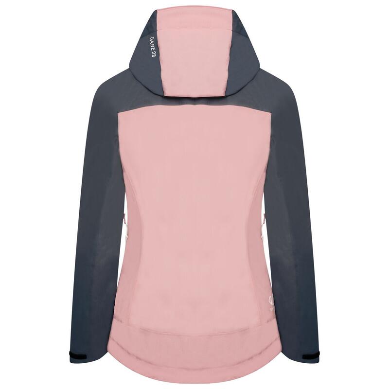 Veste imperméable DIVERSE Femme (Rose pâle / Denim clair)