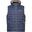 Homem Franklyn Gilet Padded Azul Marinho