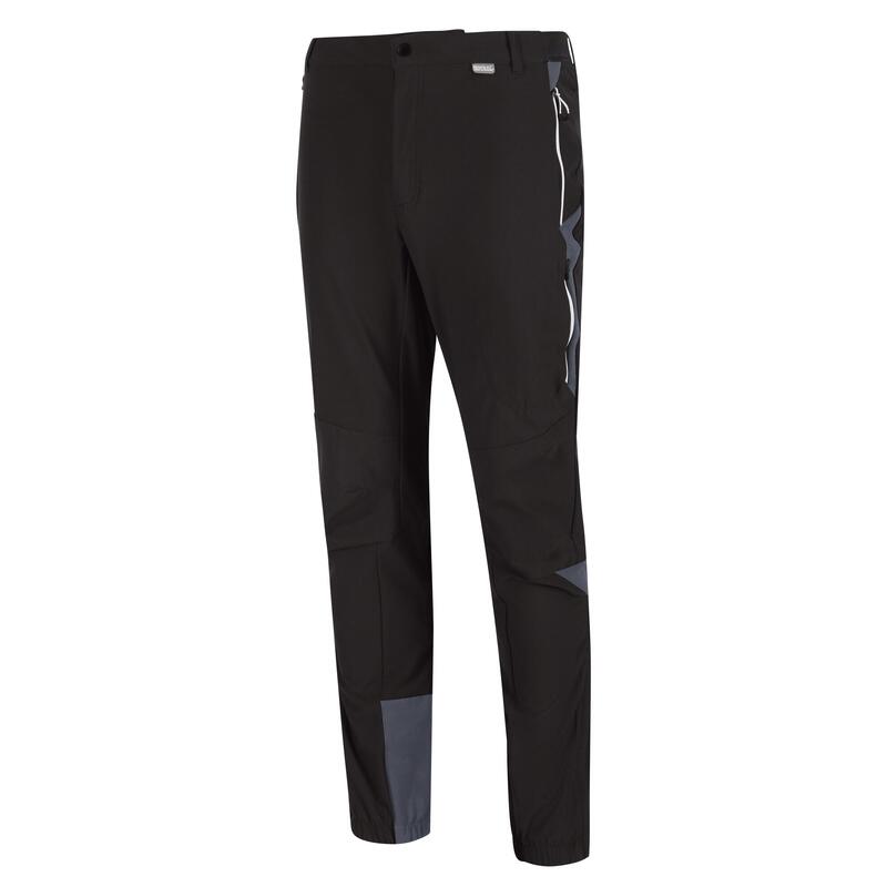 Pantalon de randonnée MOUNTAIN Homme (Noir / Gris sombre)