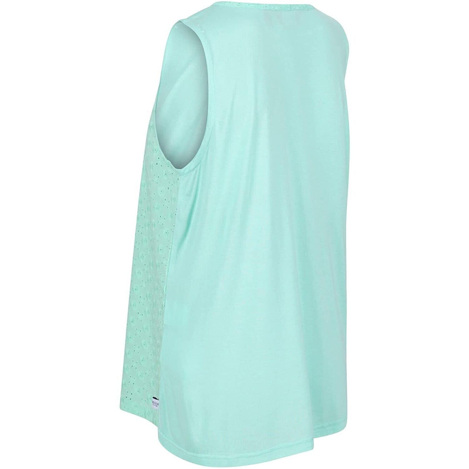 Womens/Ladies Janessa Top (Ocean Wave) 3/5