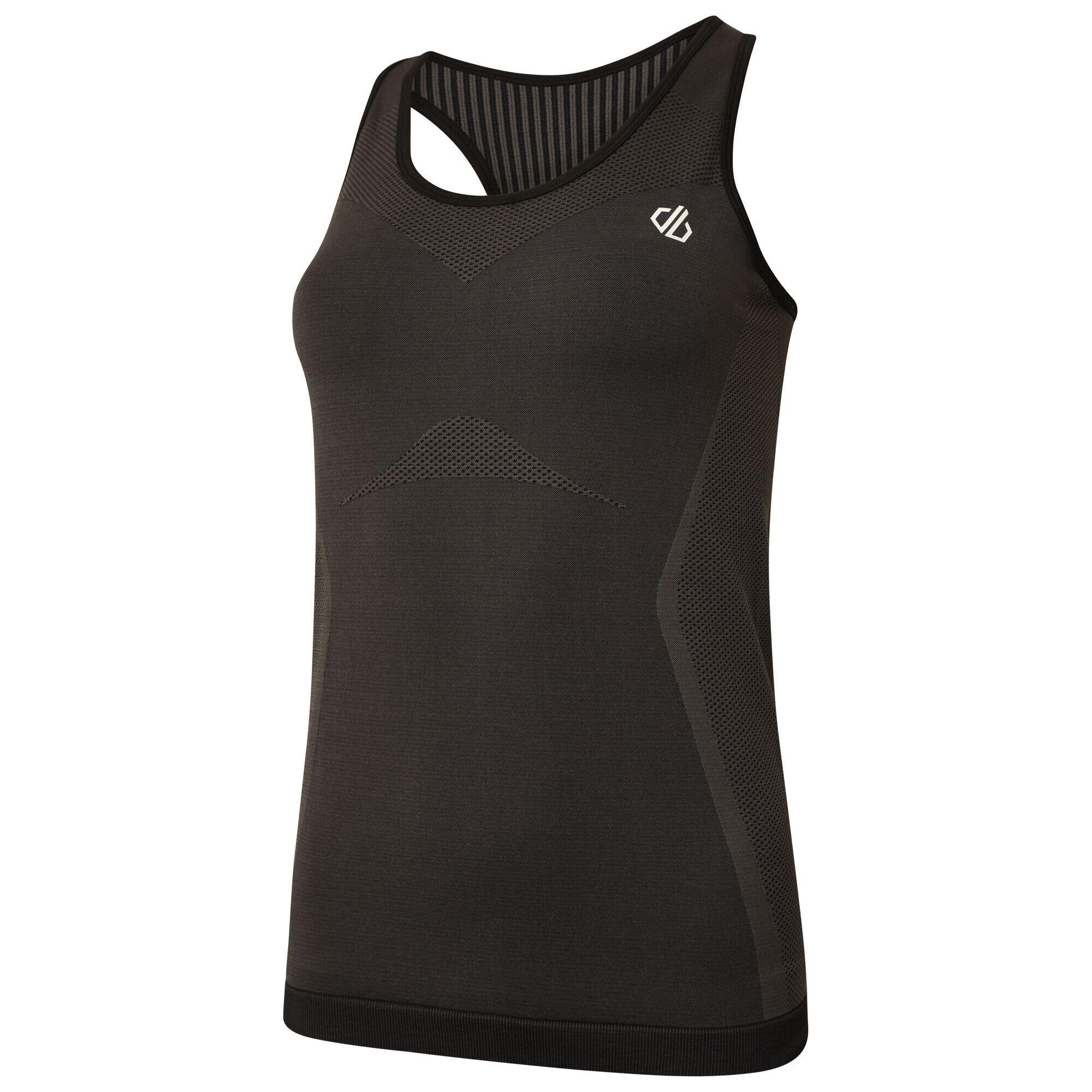 Womens/Ladies Don´t Sweat It Vest (Black) 3/5