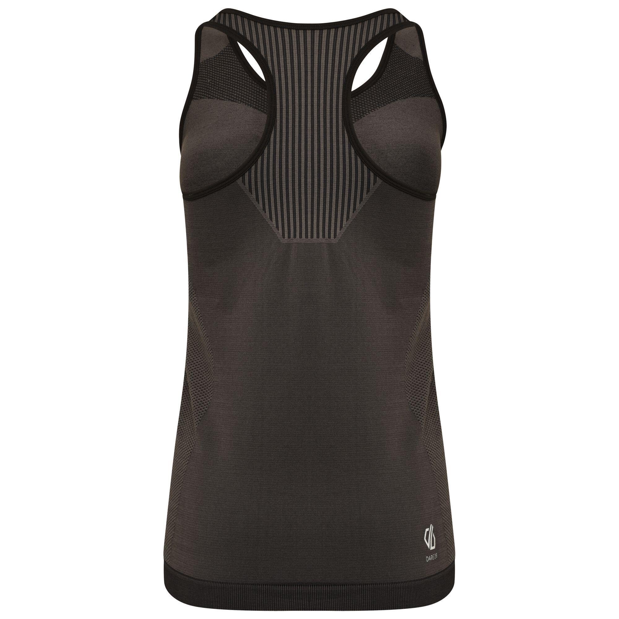 Womens/Ladies Don´t Sweat It Vest (Black) 2/5