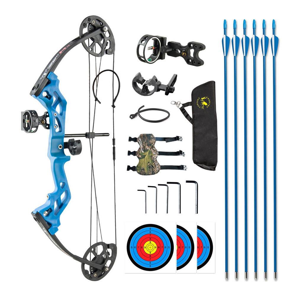 M3 Junior Bow Package, Right Handed, Red TOPOINT