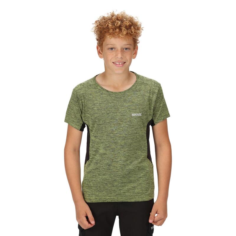 Tshirt TAKSON Enfant (Vert kaki clair / Noir Chiné)