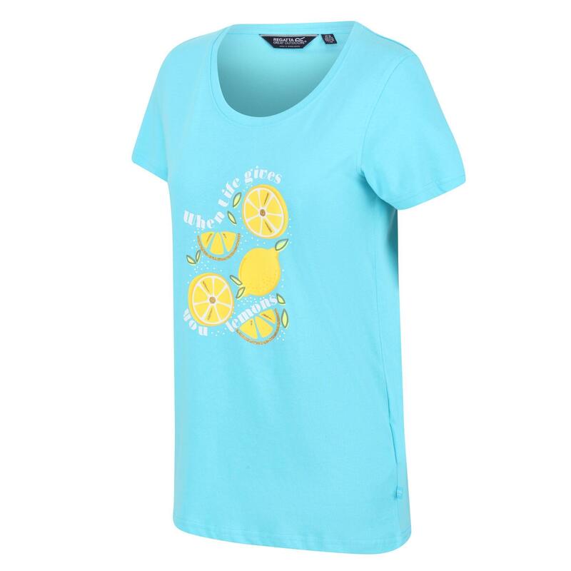Camiseta Filandra VI Limón para Mujer Marina