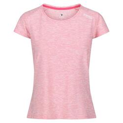 Camiseta Limonite V para Mujer Rosa tropical