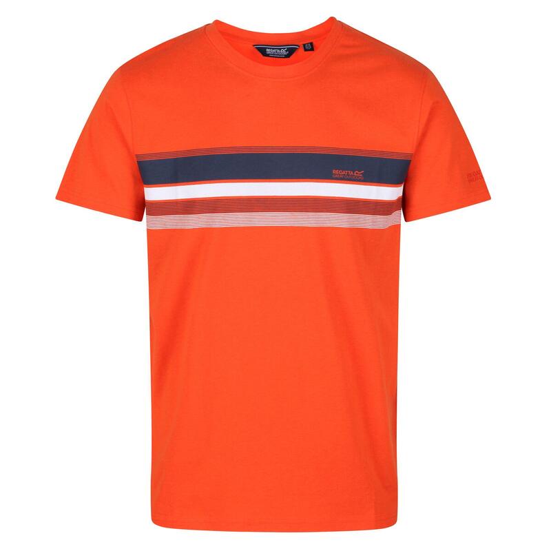 Tshirt CLINE Homme (Orange vif)