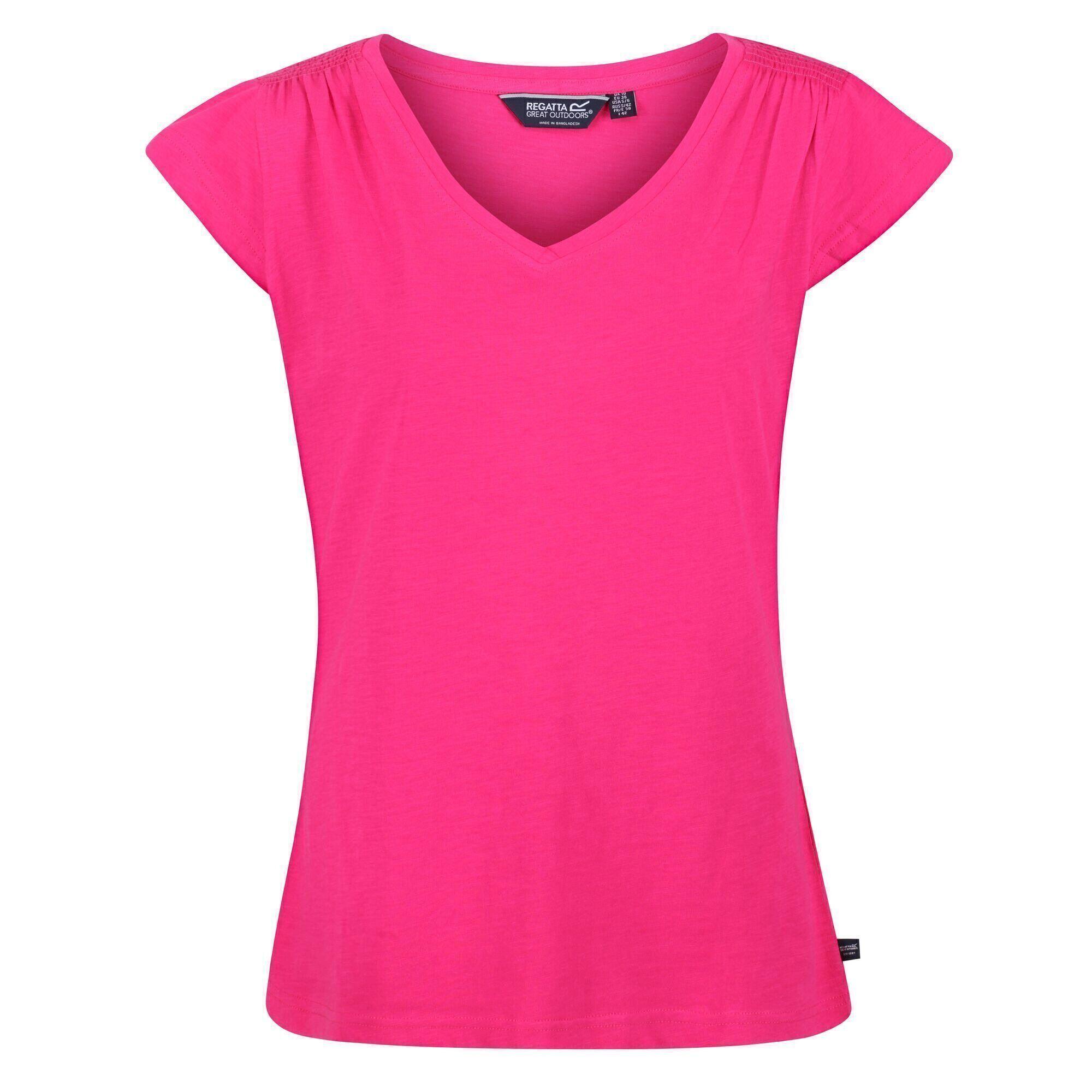 Tshirt FRANCINE Donna (Rosa caldo)