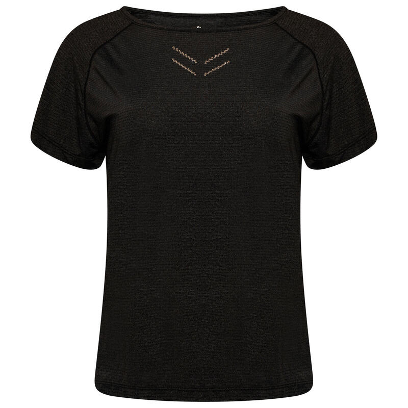 Tshirt CRYSTALLIZE Femme (Noir)