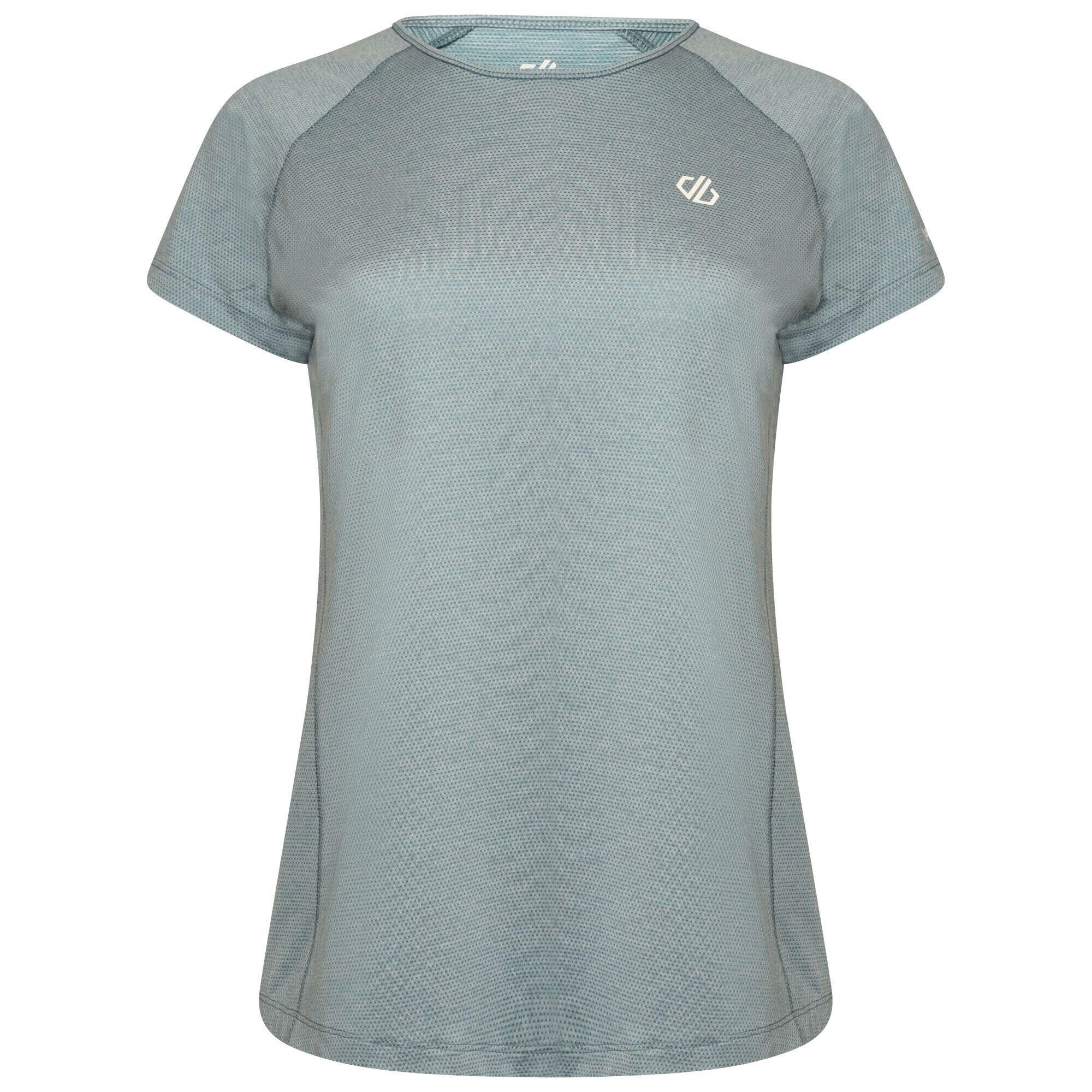 DARE 2B Womens/Ladies Corral Marl Lightweight TShirt (Capri Blue)