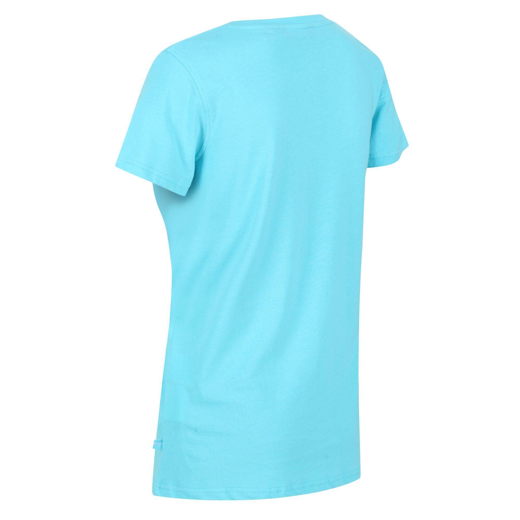 Womens/Ladies Filandra VI Lemon TShirt (Seascape) 3/5