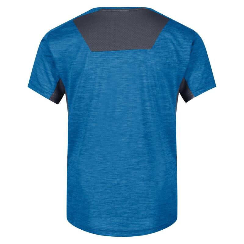 Tshirt TAKSON Enfant (Bleu vif / Gris foncé)